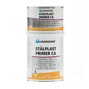 HAGMANS STÅLPLAST CA PRIMER GUL 0,8L
