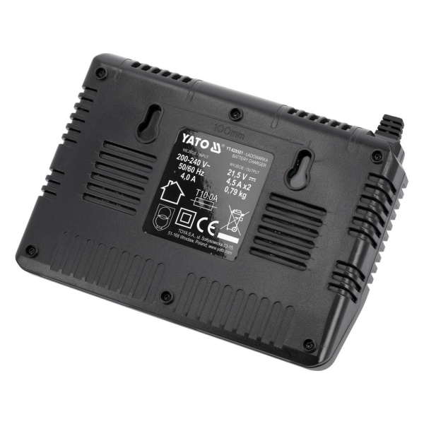 YATO 18V DOBBEL HURTIGLADER 4,5A - Bilde 2