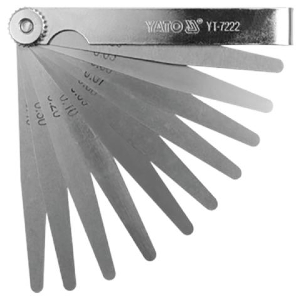 BLADSØKER 100MM 17 BLADER 0,02-1MM - Bilde 2