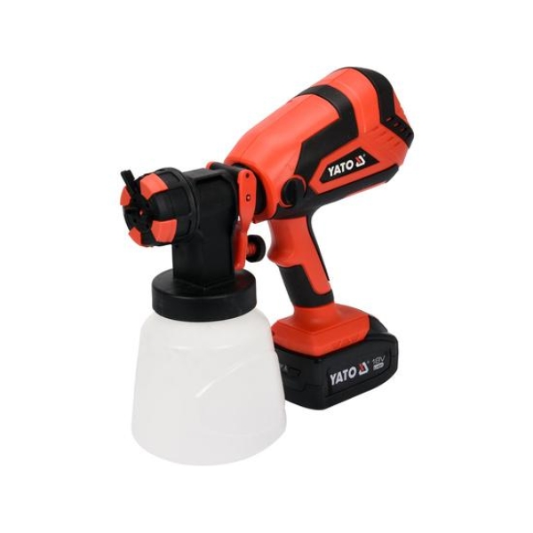YATO 18V LAKKSPRØYTE MED 4AH BATTERI & LADER