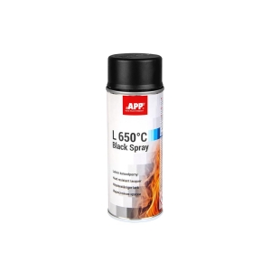 APP L 650°C – Varmebestandig Sort Lakk