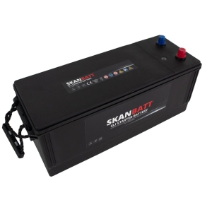 SKANBATT SLI SHD Startbatteri 12V 140AH 800CCA