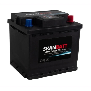 SKANBATT AGM Startbatteri 12V 50AH 560CCA