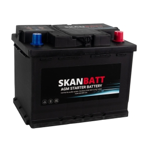 SKANBATT AGM Startbatteri 12V 60AH 640CCA