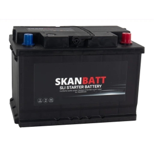 SKANBATT SLI Startbatteri 12V 78AH 660CCA