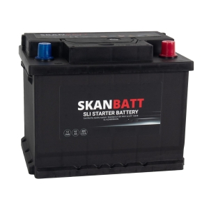 SKANBATT SLI Startbatteri 12V 62AH 480CCA